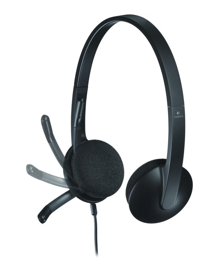 Mikrofon, Kulaklık ve Hoparlör LOGITECH H340 USB MİKROFONLU KULAKLIK (981-000475) Satın Al