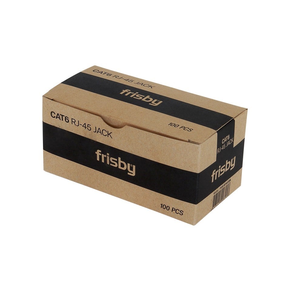 Modem ve Network Ürünleri Frisby FNW-RJ4526N Cat5 100lü rj45 Konnektör Yeni Nesil Delikli Satın Al