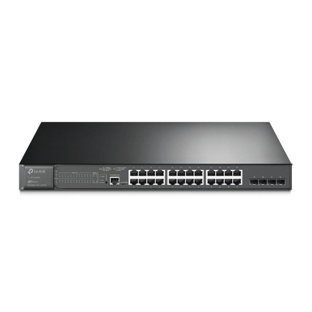Modem ve Network Ürünleri Omada Tp-Link TL-SG3428MP 24 Port 10-100-1000 Poe+ Switch 4 Port SFP L2 Çelik Kasa Rack Mount Satın Al