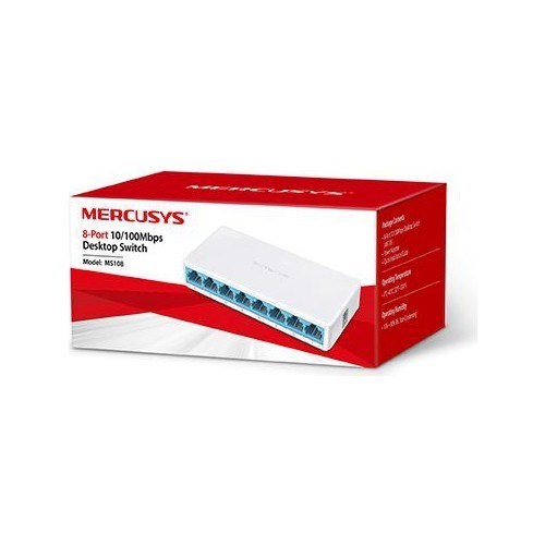 Modem ve Network Ürünleri TP-LINK MERCUSYS MS108 8PORT SWİTCH Satın Al