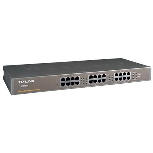 Modem ve Network Ürünleri Tp-Link TL-SG1024D 24 Port 10-100-1000 Mbps Switch Çelik Kasa Rack Mount Satın Al