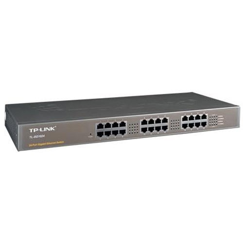 Modem ve Network Ürünleri Tp-Link TL-SG1024D 24 Port 10-100-1000 Mbps Switch Çelik Kasa Rack Mount Satın Al