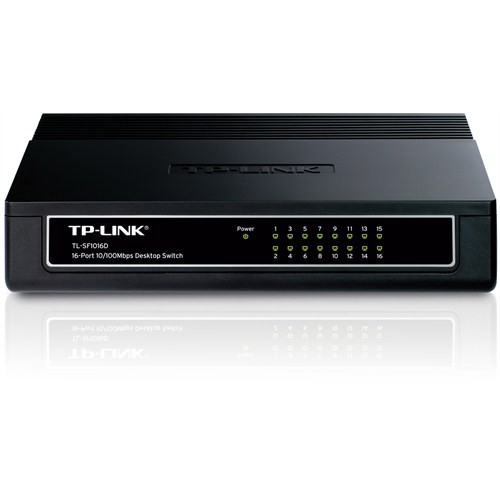 Modem ve Network Ürünleri TP-LINK TL-SF1016D 16 PORT 10-100 SWITCH Satın Al