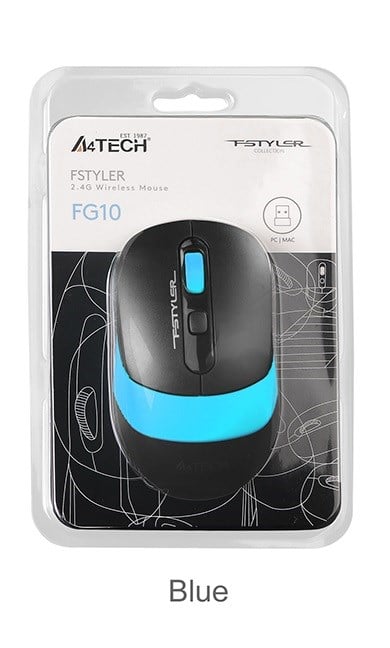 Mouse A4 Tech Fg10 Mavi Nano Kablosuz Optik 2000 Dpı Mouse Satın Al