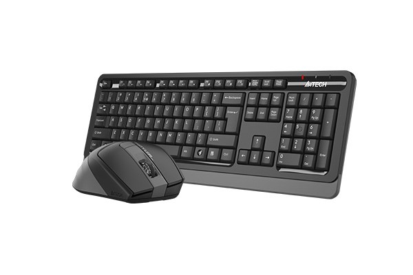 Mouse A4 Tech Fg1035 2.4G Gri Q Fn-Mm Klv+Optik Mouse Set Satın Al