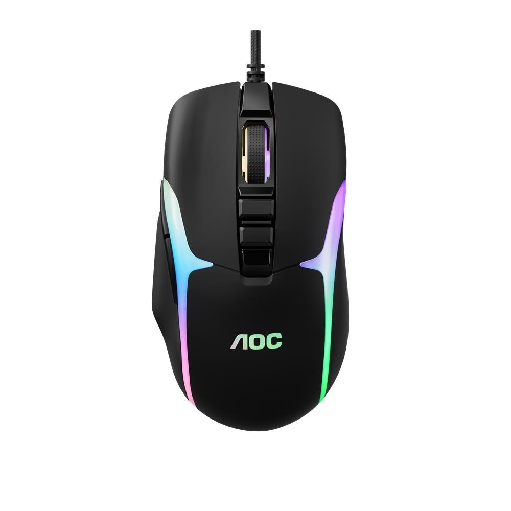 Mouse AOC GM180B-LA Kablolu RGB Gaming Mouse Satın Al