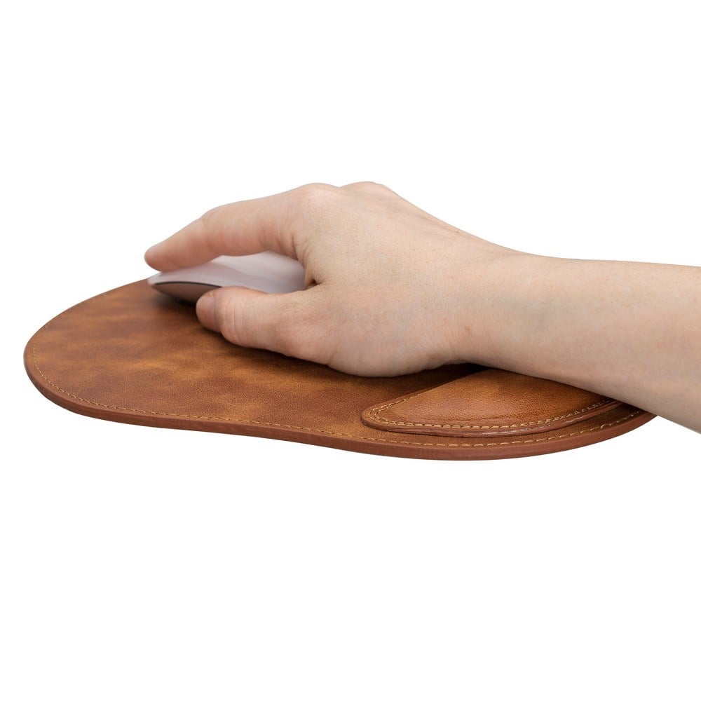 Mouse Bileklikli Deri Mouse Pad TN11 Taba Satın Al