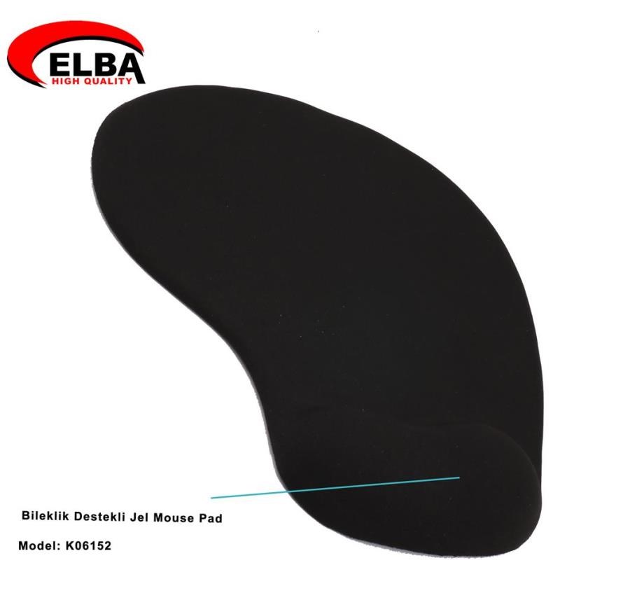 Mouse Elba K06152 Bileklikli Jel Mouse Pad Siyah Satın Al