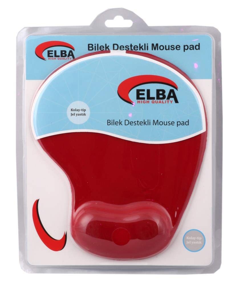 Mouse Elba K06152 Bileklikli Jel Mouse Pad Kırmızı Satın Al