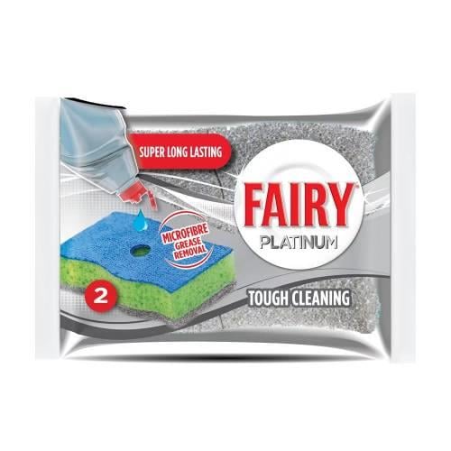 Mutfak Aletleri Fairy Platinium Koku Ve Bakteri Önlemeye Yardımcı Bulaşık Süngeri Satın Al