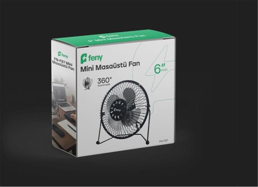 Notebook Soğutucular Feny FN-F87 Metal 360 Derece Dönebilen 6