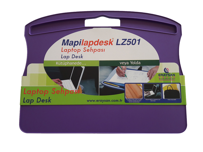 Notebook Soğutucular MAPİLAPDESK LZ501 LAPTOP SEHPALARI MOR Satın Al