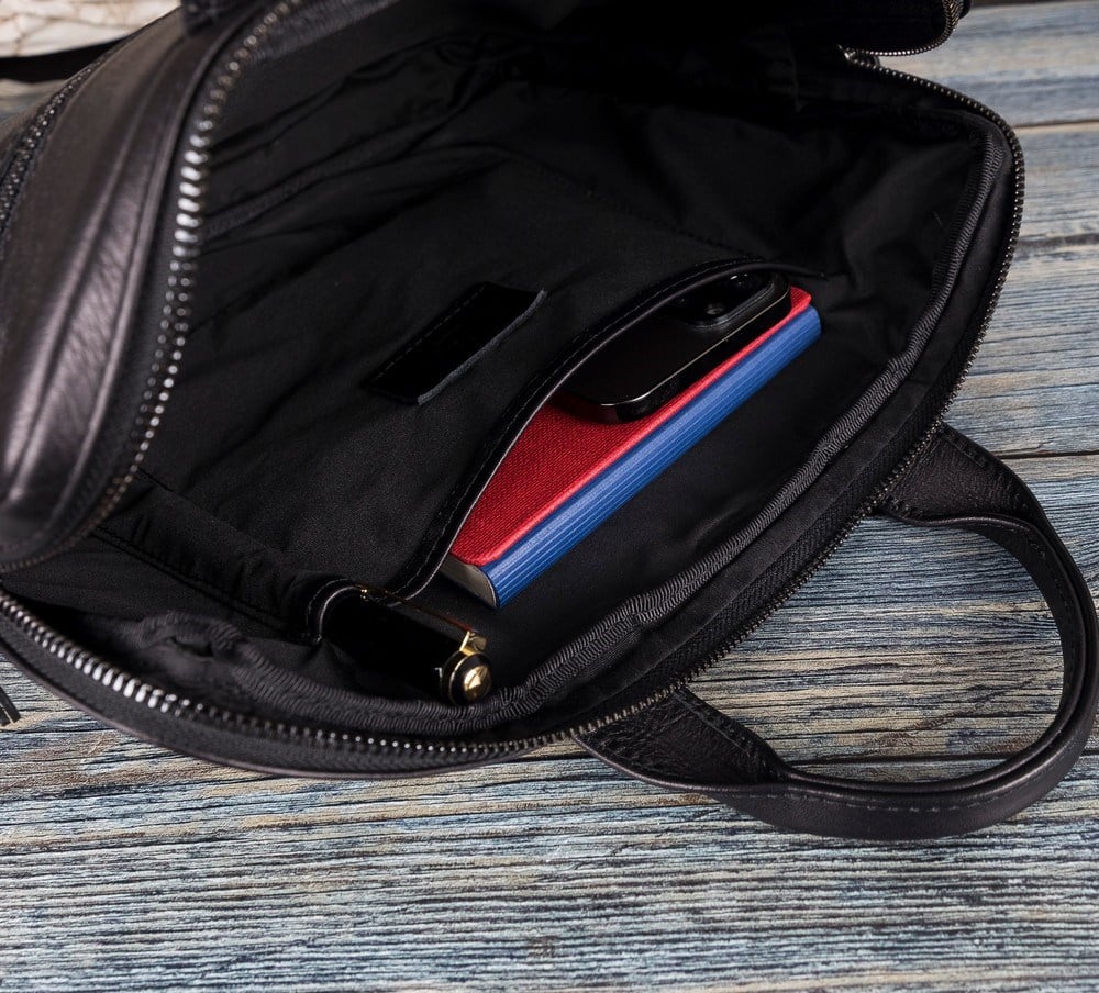 Notebook ve Sırt Çantaları Apollo 13-14 inç Deri Laptop Çantası RST1 Siyah Satın Al