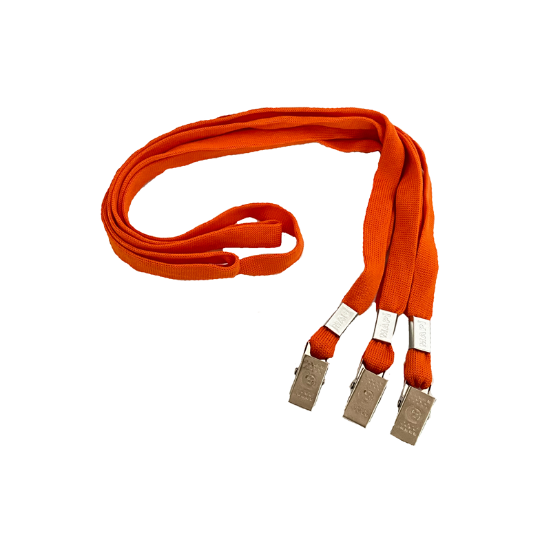 Ofis Aksesuarları MAPİ METAL KLİPSLİ-POLYESTER DOKUMA KART ASKI İPİ TURUNCU 10 LU BLİSTERLI Satın Al