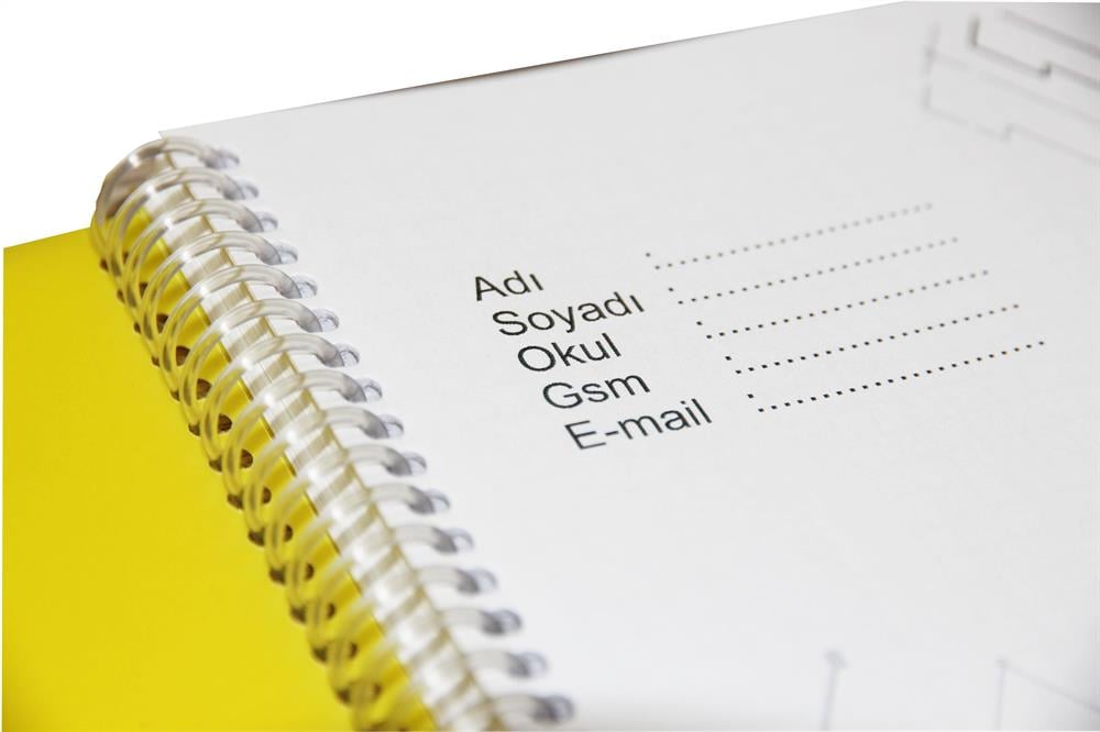 Okul Defterleri Color Liva A4 Pp Kapak Zımbalı Defter 6'Lı 100 Yaprak Kareli Satın Al