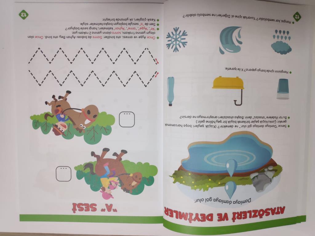 Okul Öncesi Eğitim Kitapları İlkokula Hazırlanıyorum Okul Öncesi Eğitim Okuma Yazmaya Hazırlık Satın Al