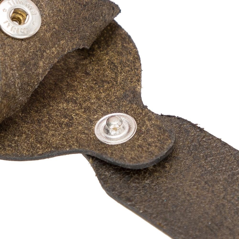 Oto Aksesuarları Apple AirTag Uyumlu Deri Anahtarlık Beta AA16 Kahve Satın Al