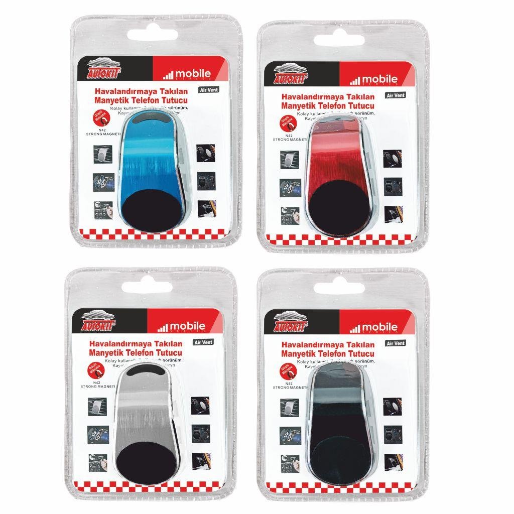 Oto Aksesuarları Autokit Manyetik Telefon Tutucu  Satın Al