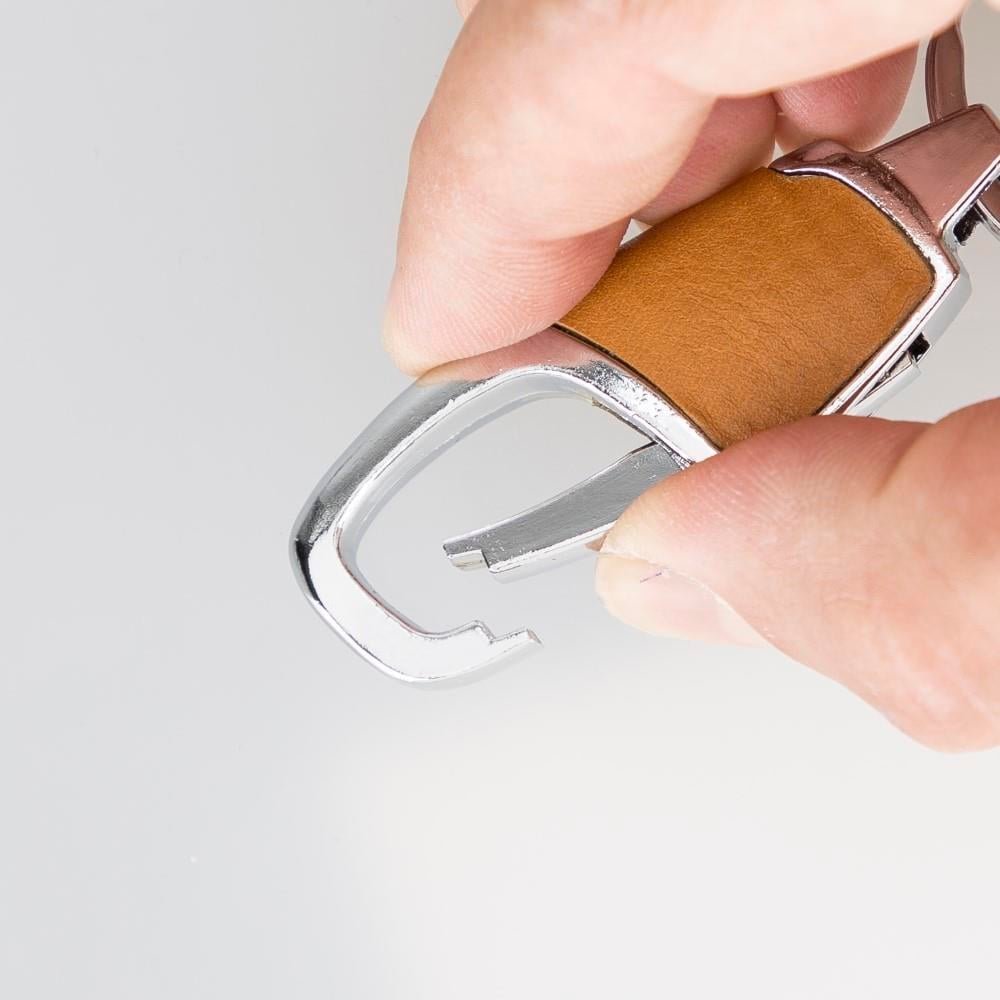 Oto Aksesuarları Deri Anahtarlık BKR13 V9 Taba Satın Al