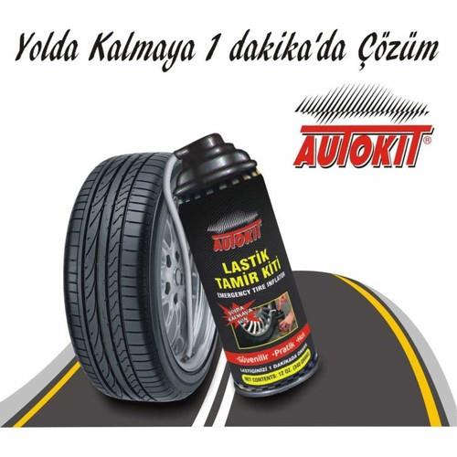 Oto Bakım Ürünleri Autokit Lastik Tamir Kiti 450 ml Satın Al