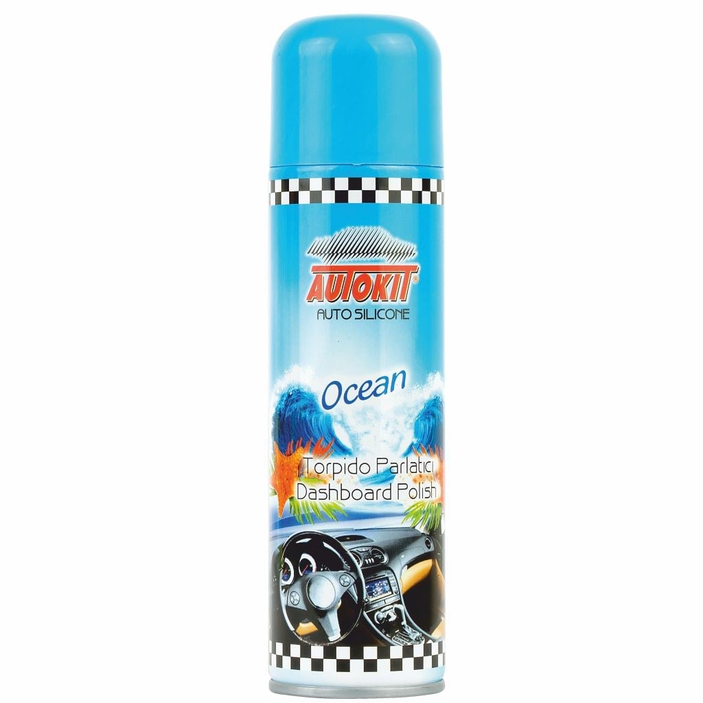 Oto Bakım Ürünleri Autokit Torpido Parlatıcı Kokulu Oto Silikonu Okyanus 220 Ml  Satın Al