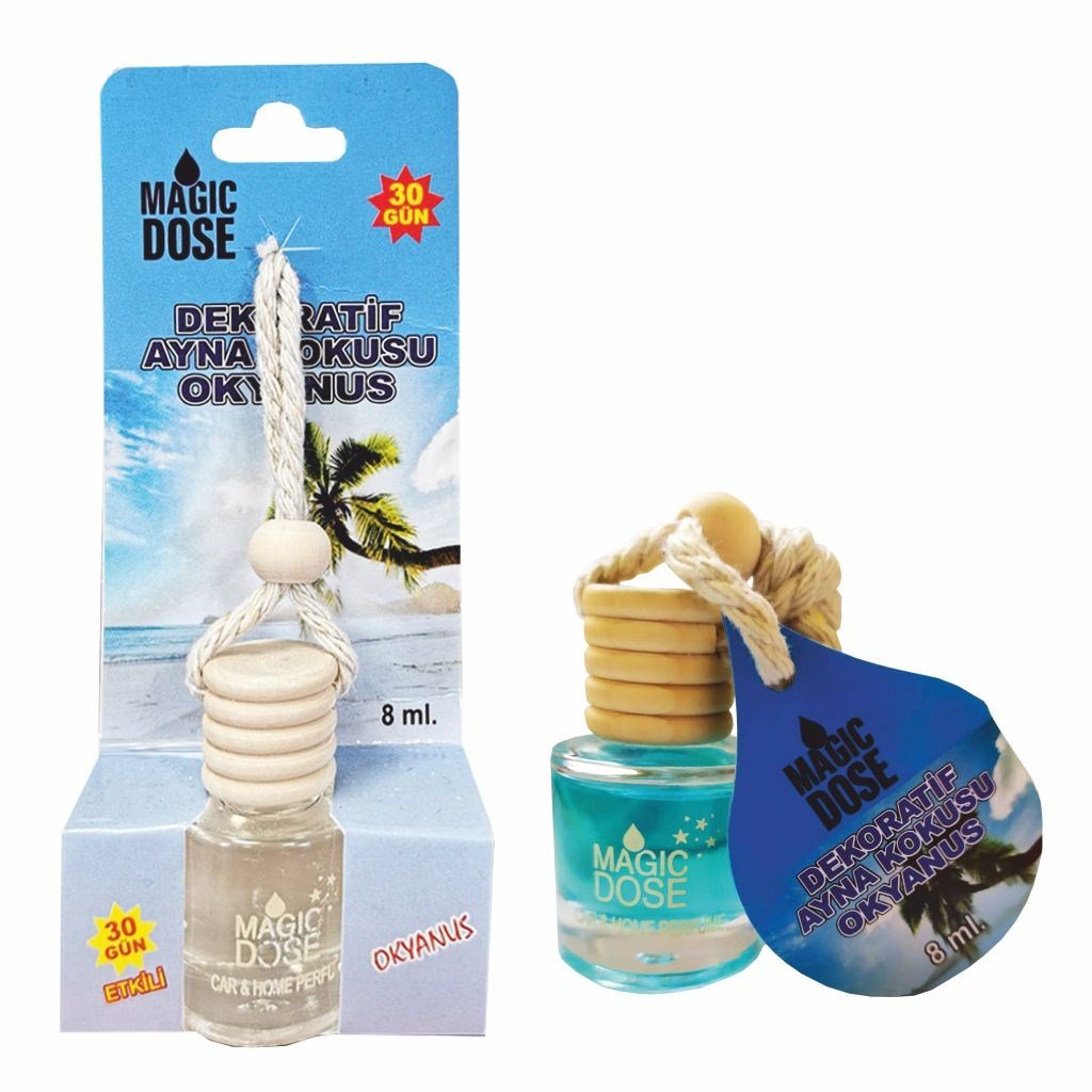 Oto Parfümleri Magic Dose Dekoratif Ayna Kokusu  8 Ml Okyanus  Satın Al