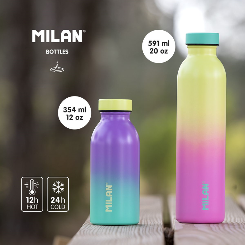 Outdoor Kamp Malzemeleri MILAN 643012SN SUNSET PASLANMAZ İZOTERMAL MATARA 354ML Satın Al