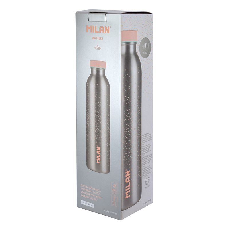 Outdoor Kamp Malzemeleri MILAN 643020SL SILVER PASLANMAZ TERMOS MATARA 591ML Satın Al