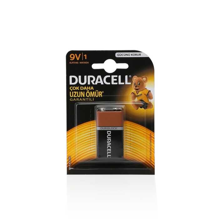 Piller Duracell 9 Volt Pil 1'li Satın Al