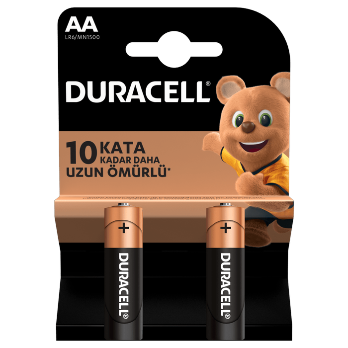 Piller Duracell AA Kalem Pil 2'li Satın Al