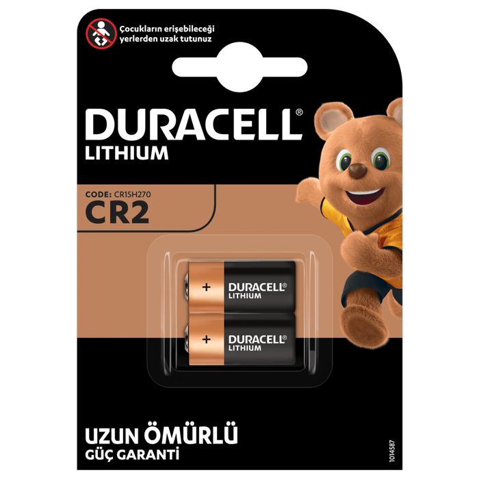 Piller Duracell Cr2  3V Lithium Pil 2'li Satın Al