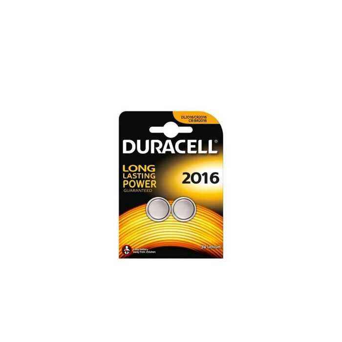 Piller Duracell Cr2016 Lithium 3V Pil 2'li Satın Al