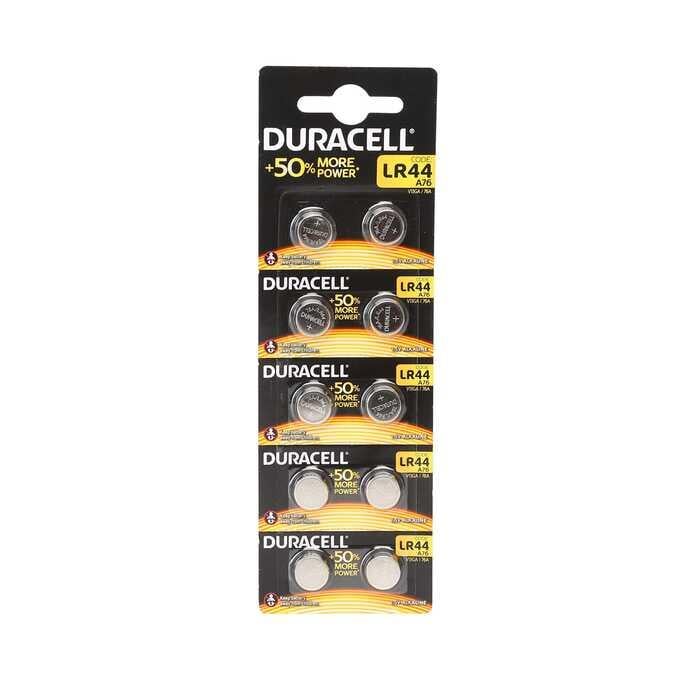 Piller Duracell LR44/ AG13/A76 Pil 10'lu Satın Al