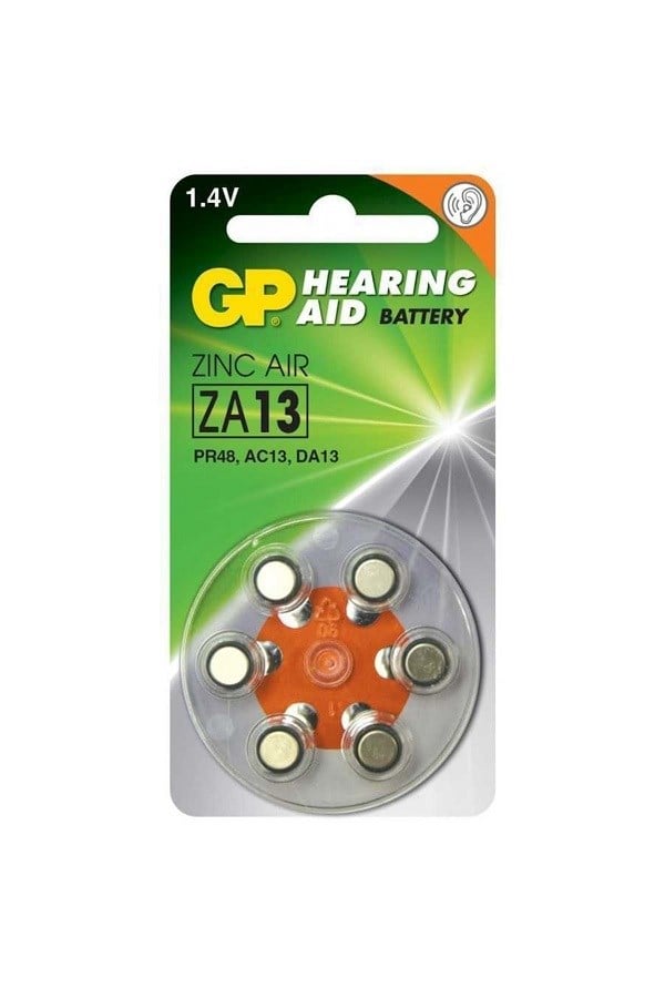 Piller GP 1.4V KULAKLIK PİLİ 6'LI BLİSTER KART Satın Al