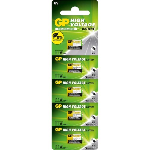Piller GP 11A 6V ALKALİN PİL 5