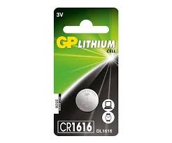 Piller Gp CR1616-U1 3V Lityum Düğme Pil Tekli Paket Satın Al