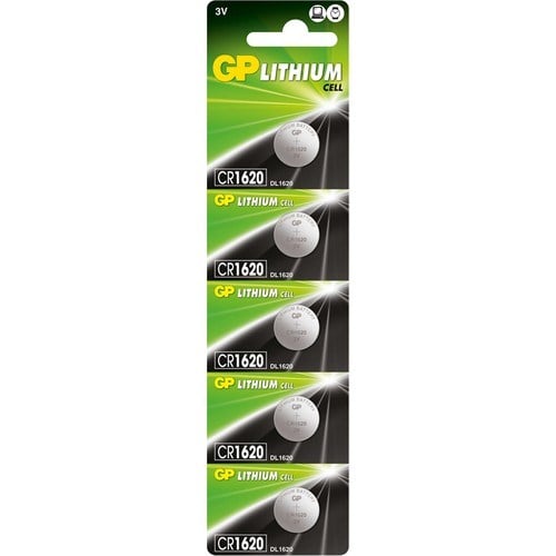 Piller GP CR1620 3V LİTYUM 5