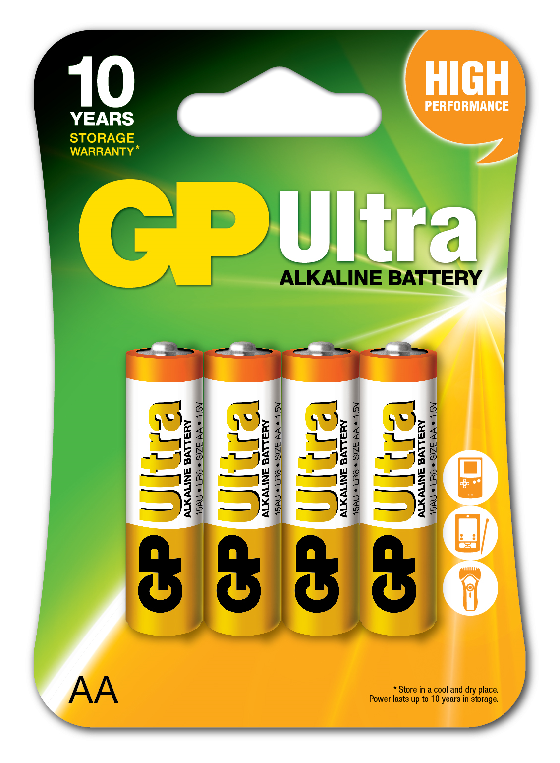Piller GP G-Tech LR6 AA Boy Ultra Alkalin Kalem Pil 4'lü Paket GP15AU-U4 Satın Al