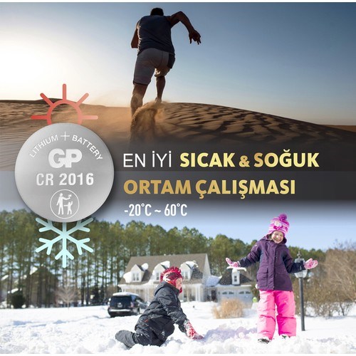 Piller GP GPCR2016 3V LİTYUM TEKLİ KART Satın Al