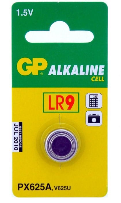 Piller GP GPPX625A-2C1 ALKALİN TEKLİ BLİSTER LR9 Satın Al