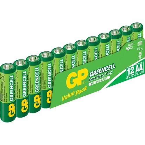 Piller GP Greencel R03 AAA Boy İnce Çinko Kalem Pil 12'li Paket GP24G-VS12 Satın Al