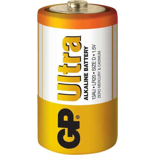 Piller GP LR20 ULTRA  BÜYÜK BOY ALKALİN (2Lİ) KALIN PİL Satın Al