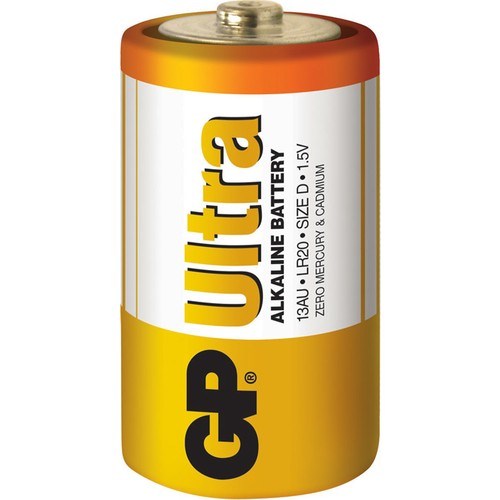 Piller GP LR20 ULTRA  BÜYÜK BOY ALKALİN (2Lİ) KALIN PİL Satın Al