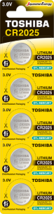 Piller Toshiba Cr 2025 Lithium 5'li Pil Satın Al