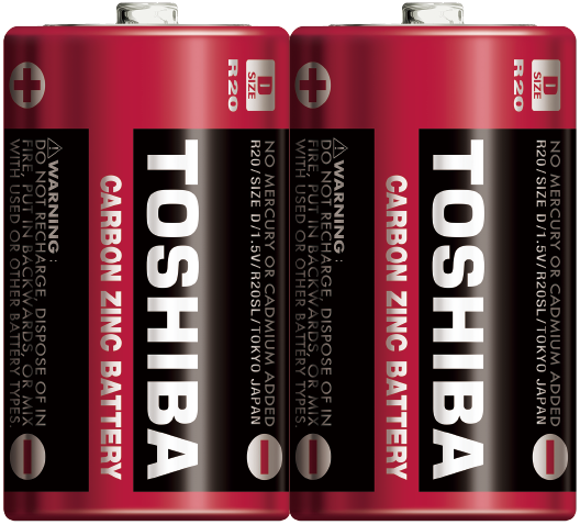 Piller Toshiba R20SL Büyük Pil 2'li Satın Al