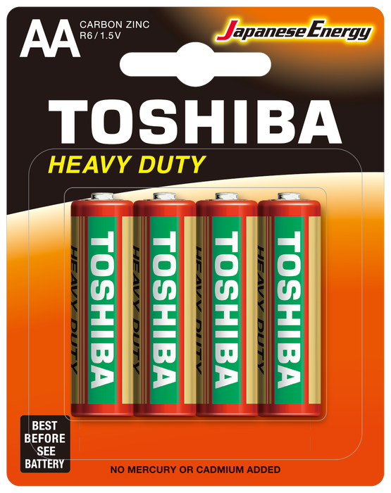 Piller TOSHIBA R6KG BLS. KALEM PİL 4LÜ Satın Al