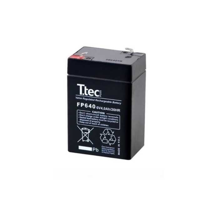 Piller Ttec 6V 4AH Bakımsız Kuru Akü Satın Al