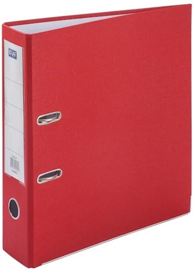 Plastik Klasörler Kraf Plastik Klasör Geniş A4 Kırmızı 30 Adet Satın Al