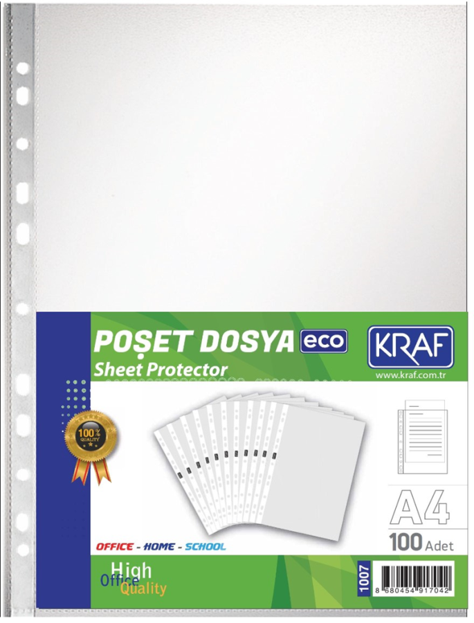 Poşet Dosyalar Kraf Poşet Dosya 100'lü Paket Satın Al