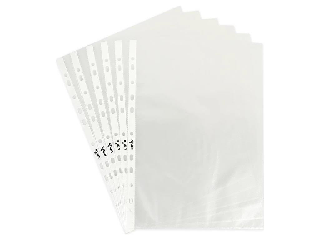 Poşet Dosyalar Umix A4 Şeffaf Poşet Dosya 100'lü 5 Paket ( 500 Adet )  Satın Al